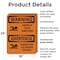 Signmission Safety Culture Sign, 18 in Width, Plastic, Rectangle, Bilingual OS-2PACK-WS-P-1824-L-12844 - alternate 5